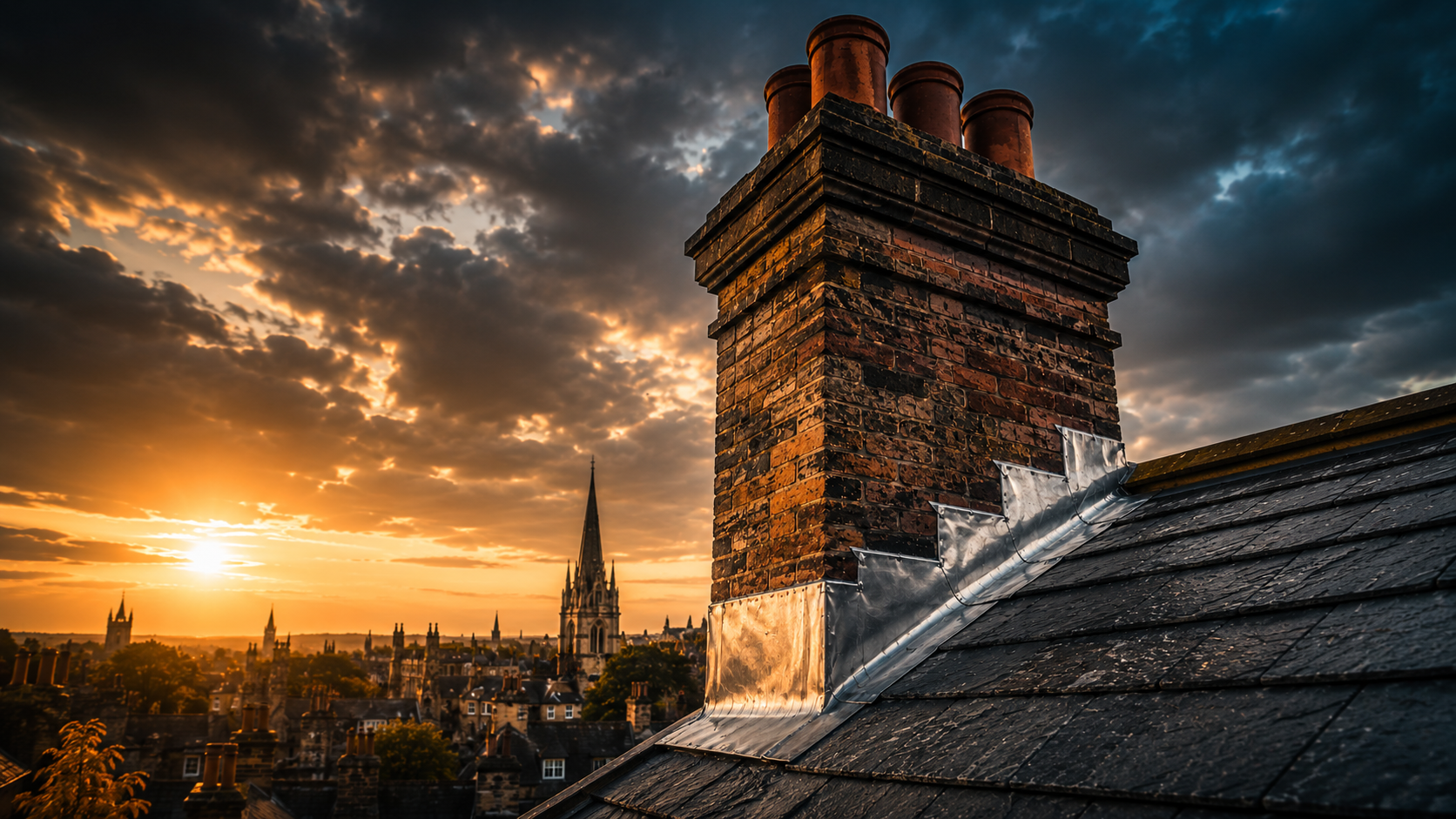 Lead Flashing & Chimney Repairs: An Oxford Homeowner's Guide