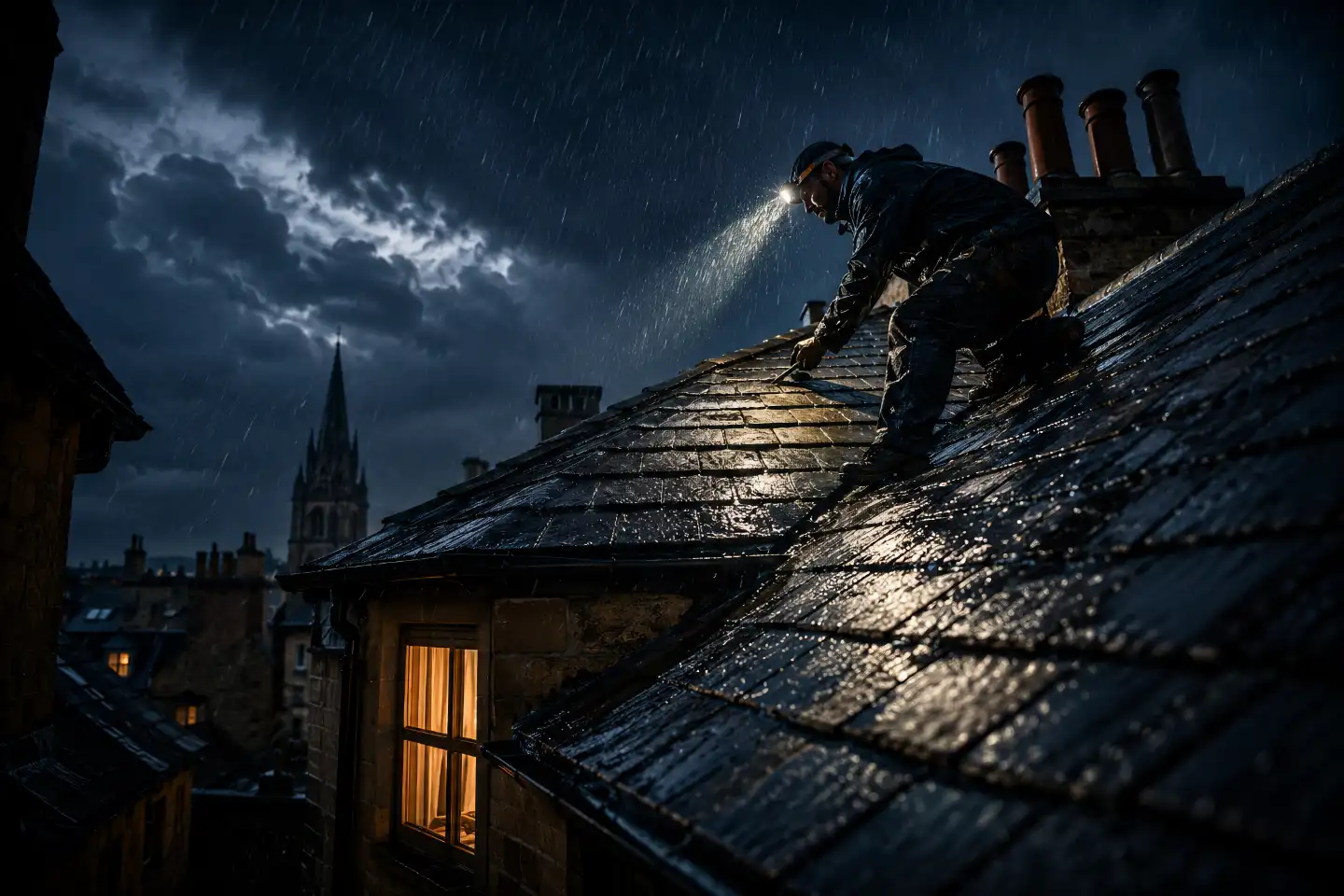Roof Leaking? What to Do Right Now — An Oxford Emergency Guide
